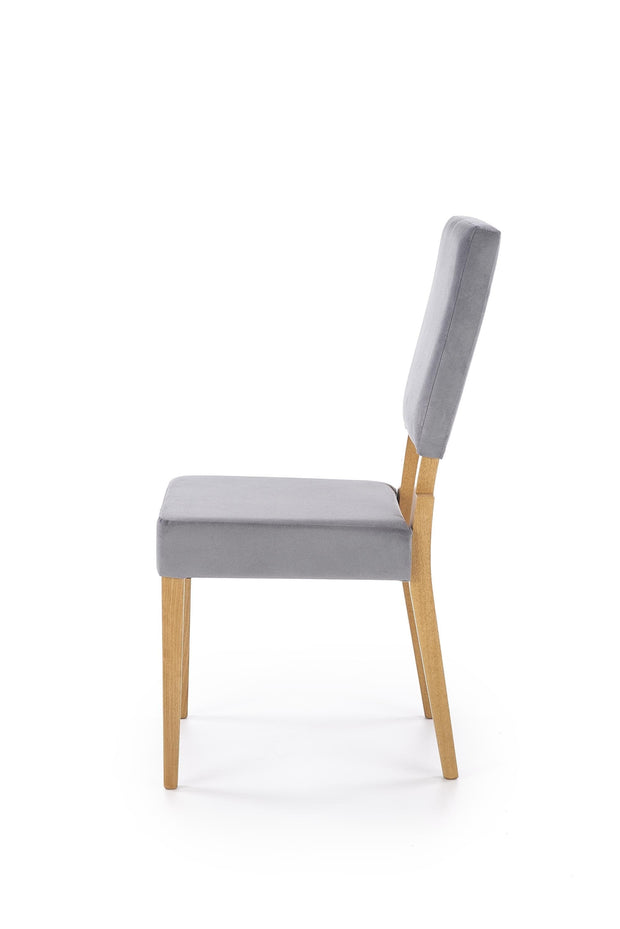 Sedia da pranzo in tessuto Starling Grigio (2)