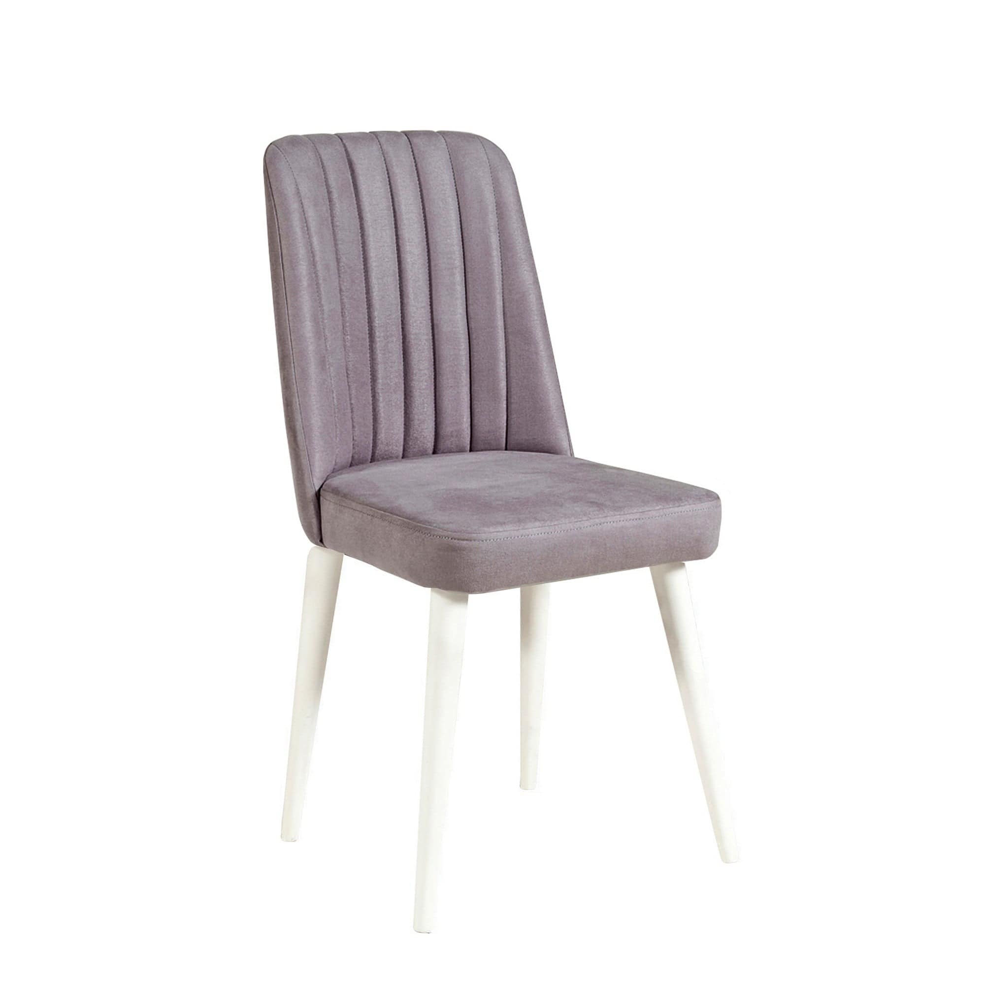 Sedia da pranzo in tessuto Stormi Alb Grigio