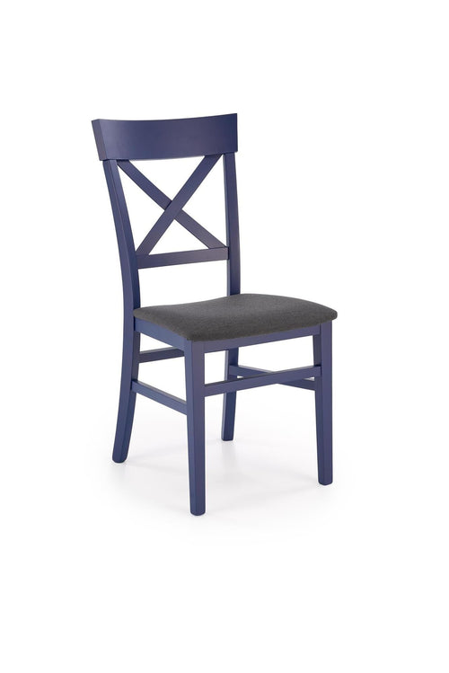Sedia da pranzo in tessuto Tutti 2 Blu