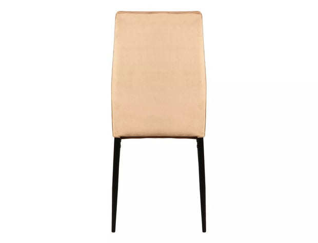 Sedia da pranzo in velluto Atom Beige (2)