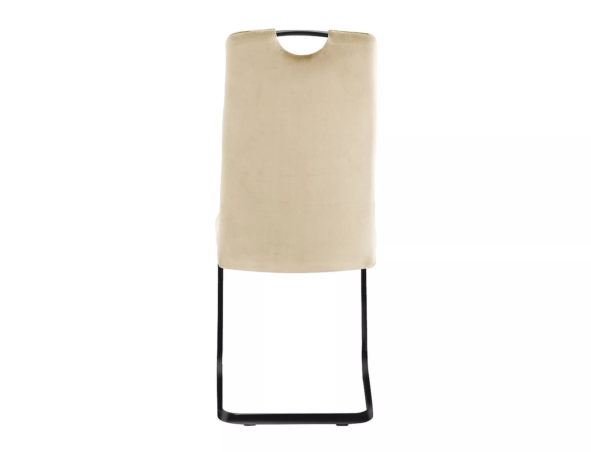 Sedia da pranzo in velluto Axo Beige (2)