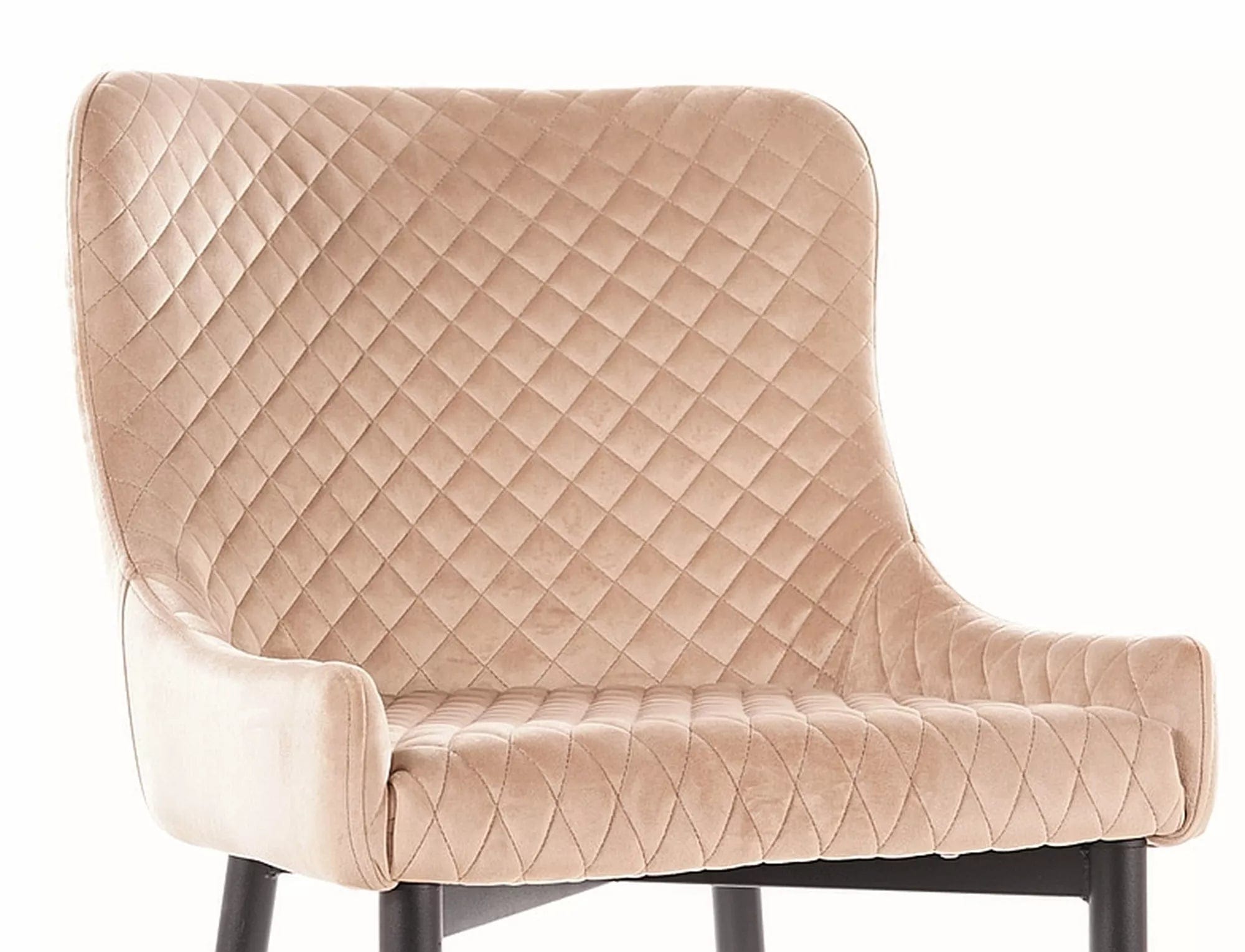 Sedia da pranzo in velluto Colin B Beige (2)
