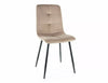 Sedia da pranzo in velluto Ivo Beige