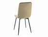 Sedia da pranzo in velluto Ivo Beige (1)
