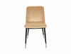 Sedia da pranzo in velluto Jill Beige (2)