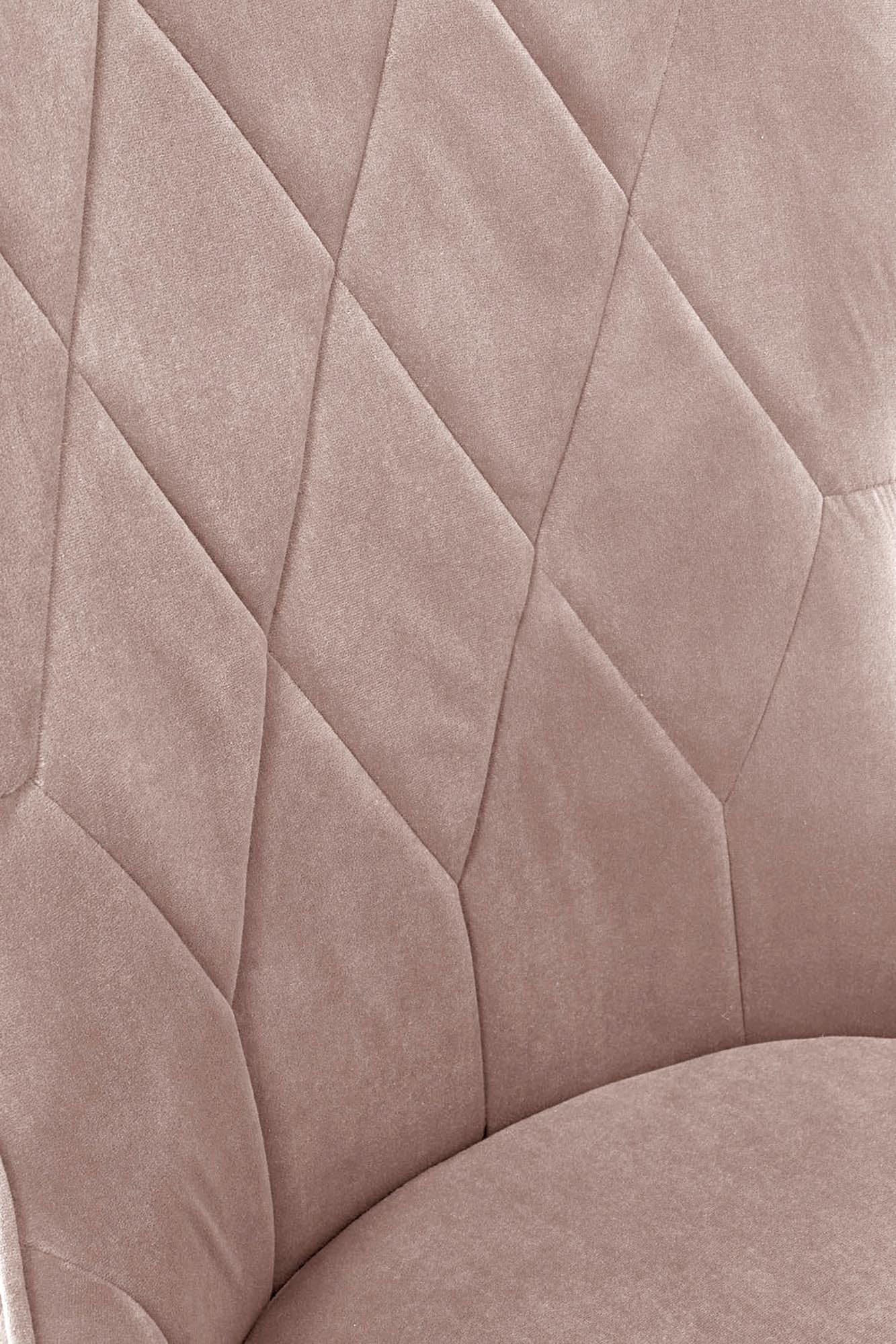 Sedia da pranzo in velluto K366 Beige (1)