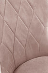 Sedia da pranzo in velluto K366 Beige (1)