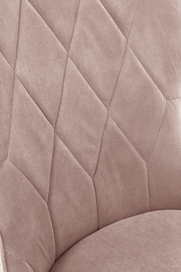Sedia da pranzo in velluto K366 Beige (1)