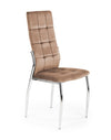 Sedia da pranzo in velluto K416 Beige