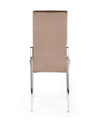 Sedia da pranzo in velluto K416 Beige (6)
