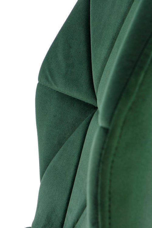 Sedia da pranzo in velluto K453 Verde (1)