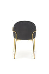 Sedia da pranzo in velluto K500 Beige (2)