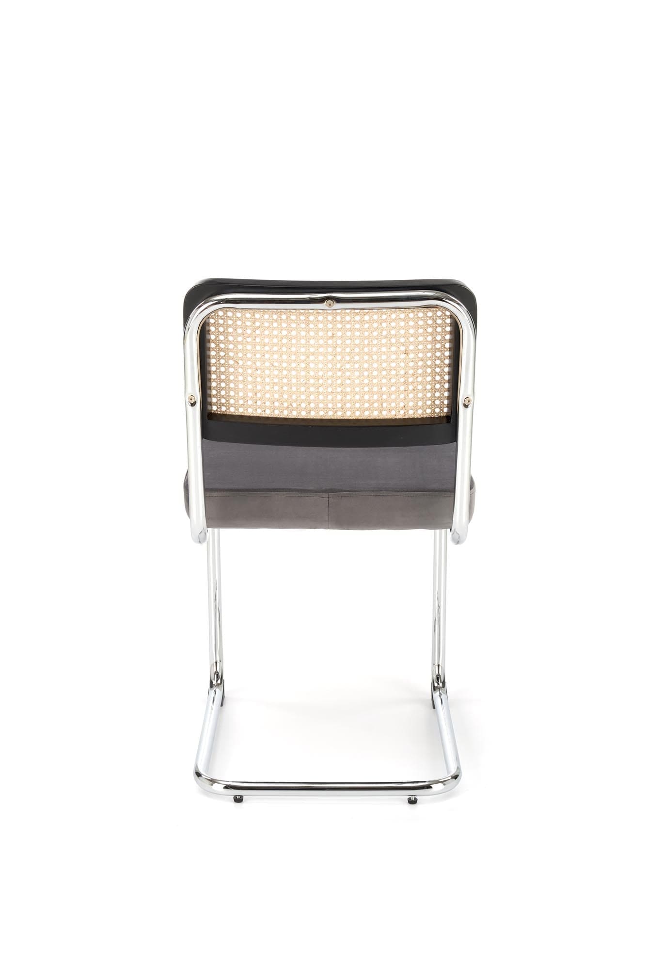 Sedia da pranzo in velluto K504 Grigio (4)