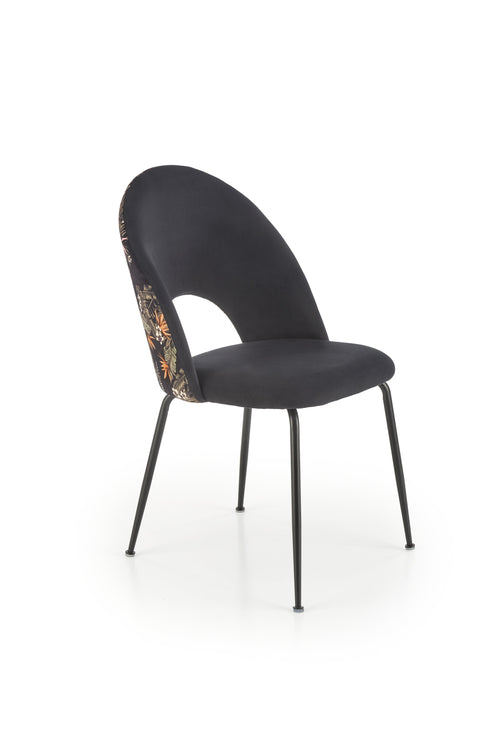 Sedia da pranzo in velluto K505 Multicolore