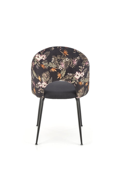 Sedia da pranzo in velluto K505 Multicolore (1)