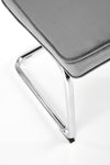 Sedia da pranzo in velluto K510 Grigio (5)