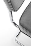 Sedia da pranzo in velluto K510 Grigio (6)