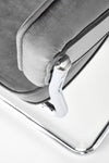 Sedia da pranzo in velluto K510 Grigio (7)