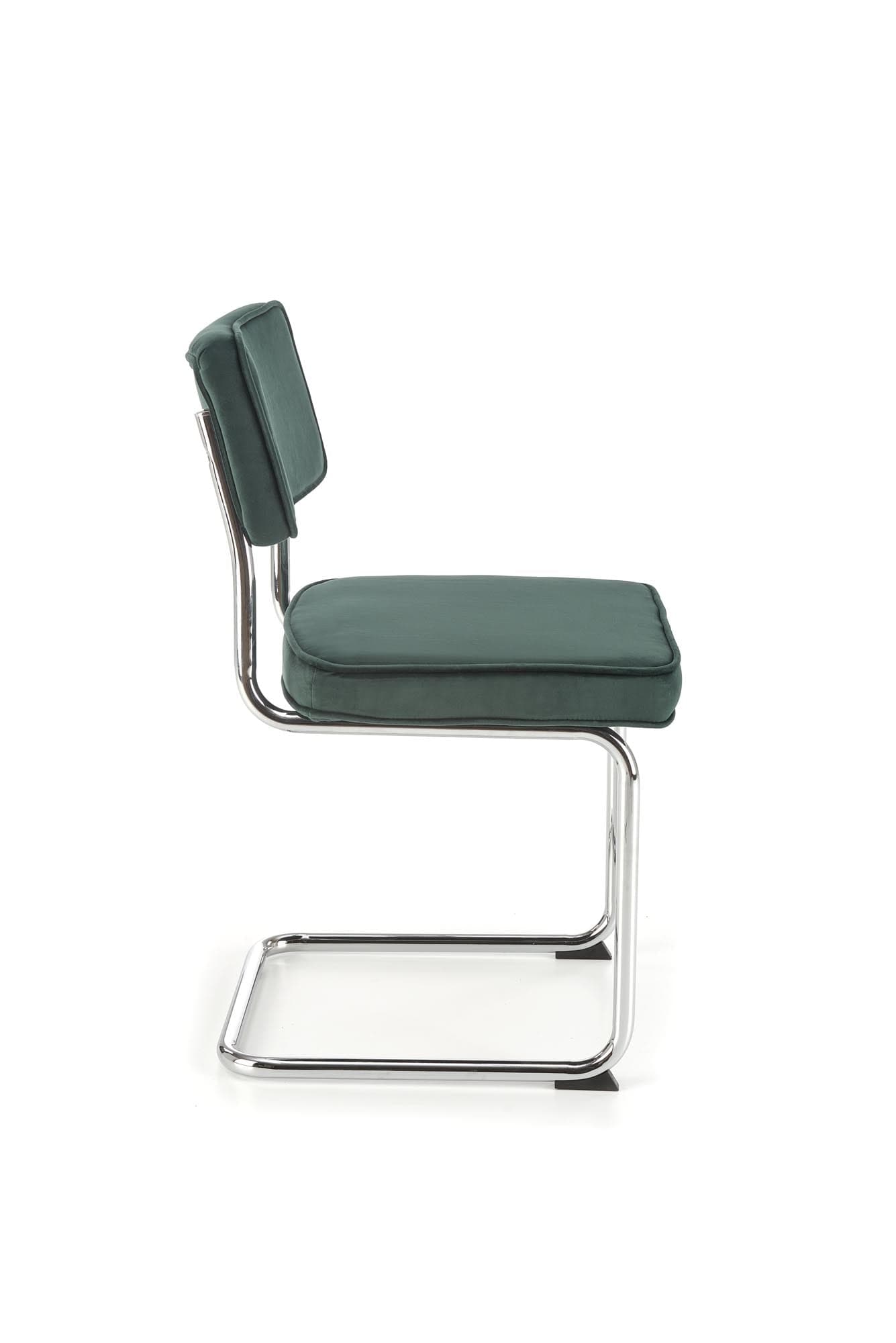 Sedia da pranzo in velluto K510 Verde (3)