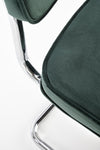 Sedia da pranzo in velluto K510 Verde (5)