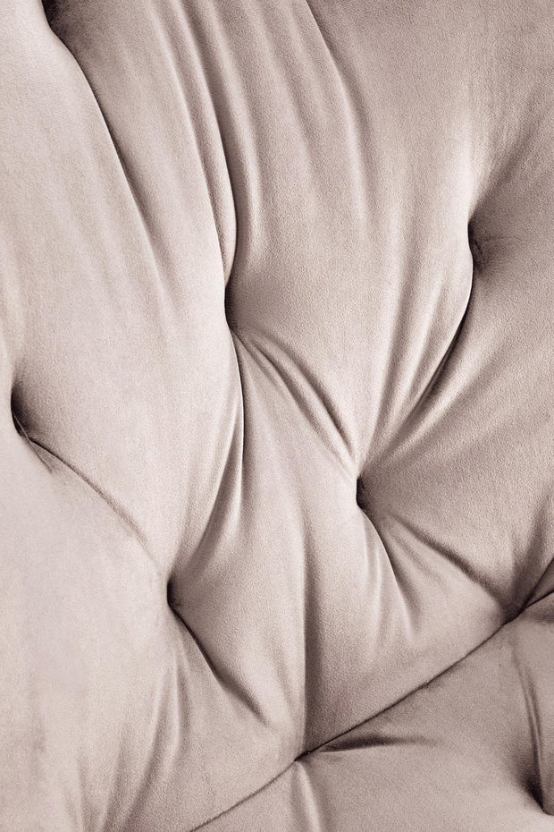 Sedia da pranzo in velluto K519 Beige (5)