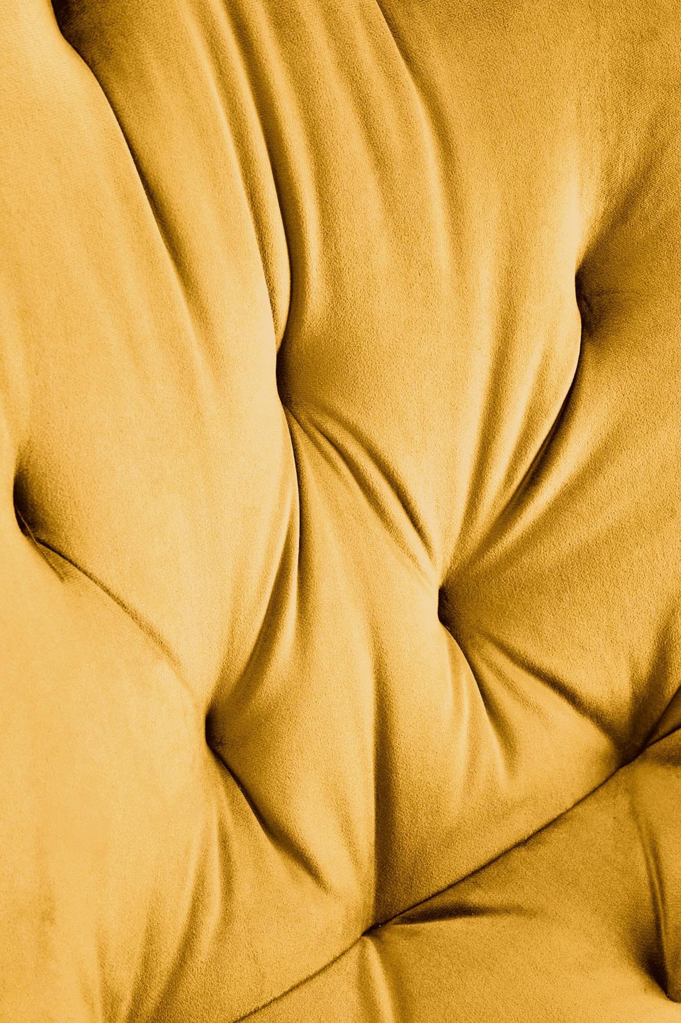 Sedia da pranzo in velluto K519 Giallo (5)