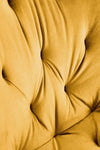 Sedia da pranzo in velluto K519 Giallo (5)