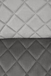 Sedia da pranzo in velluto K525 Grigio (5)