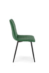 Sedia da pranzo in velluto K525 Verde (2)
