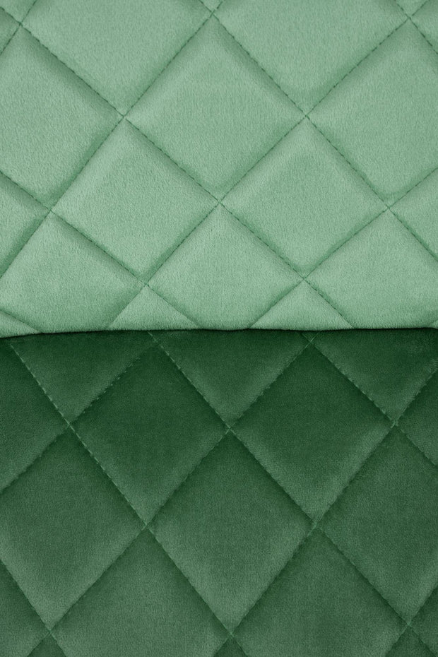 Sedia da pranzo in velluto K525 Verde (5)
