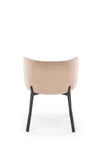 Sedia da pranzo in velluto K531 Beige (1)