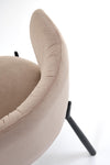 Sedia da pranzo in velluto K531 Beige (5)