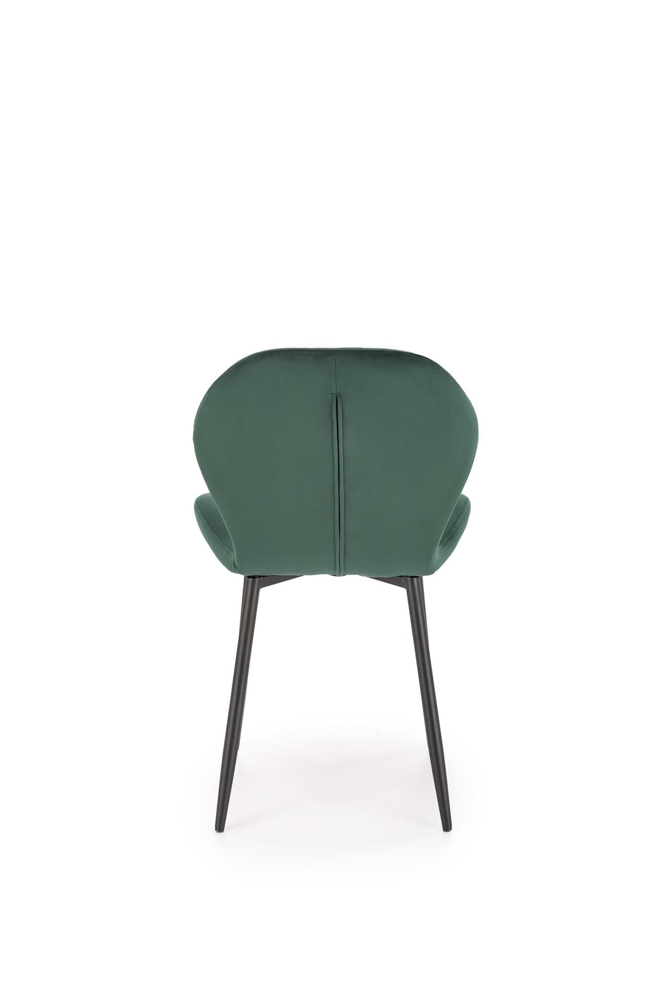 Sedia da pranzo in velluto K538 Verde (1)