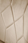 Sedia da pranzo in velluto K539 Beige (6)