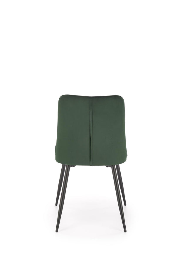 Halmar Sedia da pranzo in velluto K539 Verde