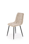 Sedia da pranzo in velluto K547 Beige (3)