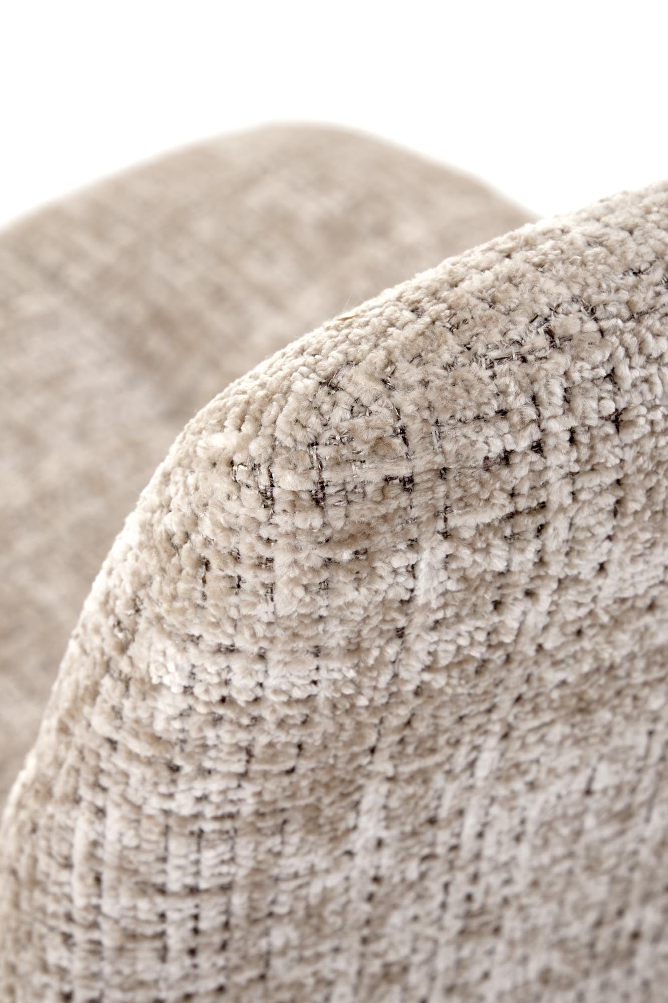 Sedia da pranzo in velluto K547 Beige (6)