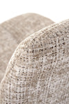 Sedia da pranzo in velluto K547 Beige (6)