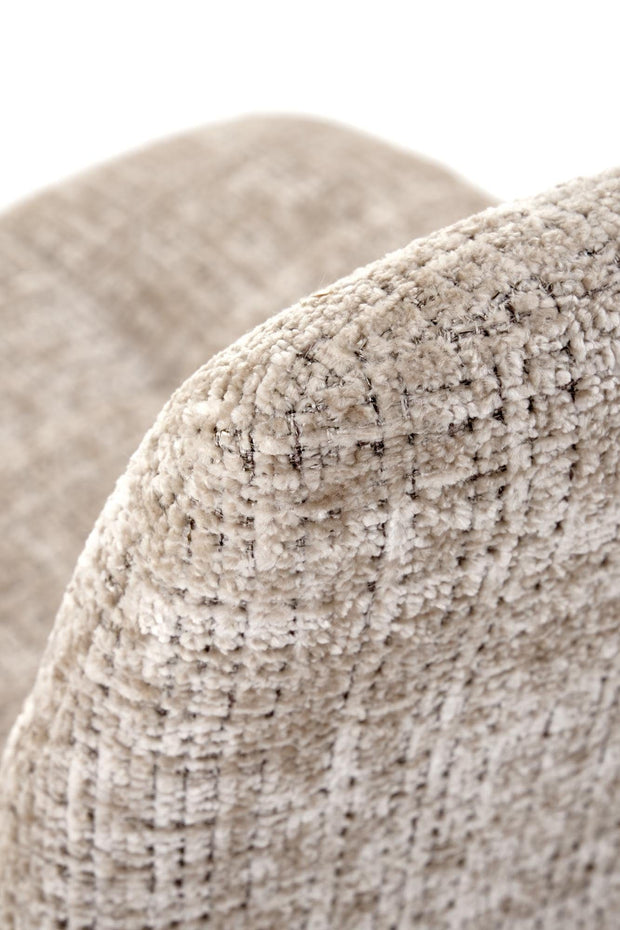 Sedia da pranzo in velluto K547 Beige (6)