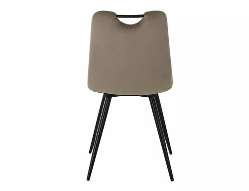 Sedia da pranzo in velluto Orfe Verde (1)