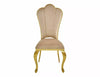 Sedia da pranzo in velluto Queen Beige (2)