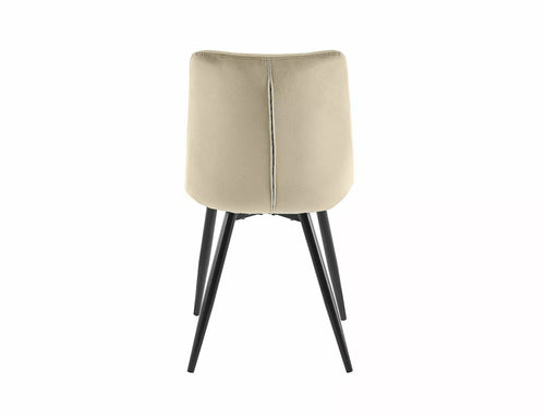 Sedia da pranzo in velluto Ralph Beige (1)