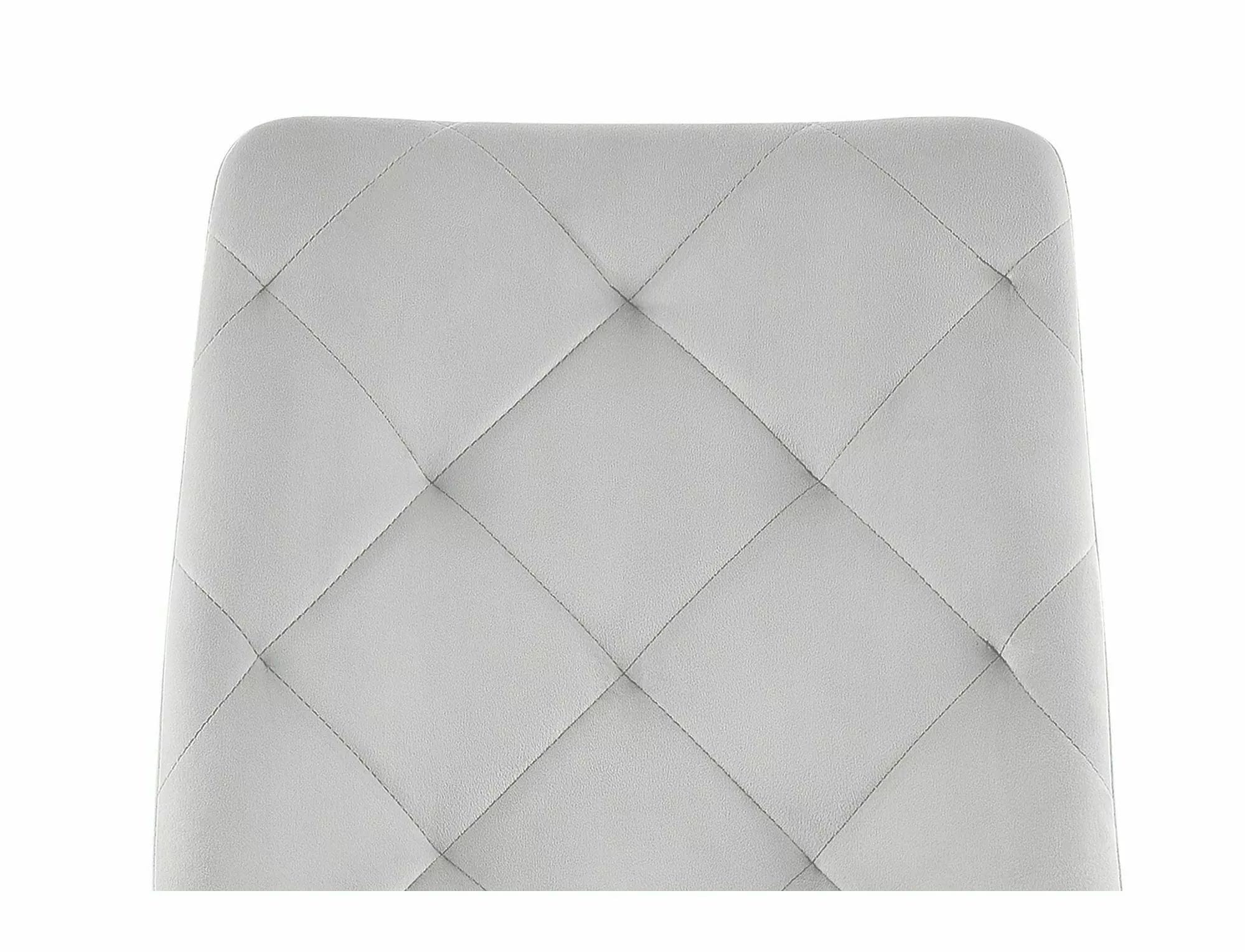 Sedia da pranzo in velluto Ralph Grigio (1)