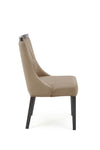 Sedia da pranzo in velluto Royal Beige (2)
