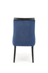 Sedia da pranzo in velluto Royal Blu (1)