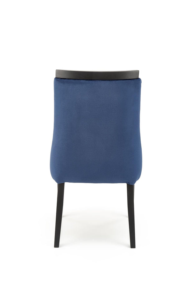 Sedia da pranzo in velluto Royal Blu (1)