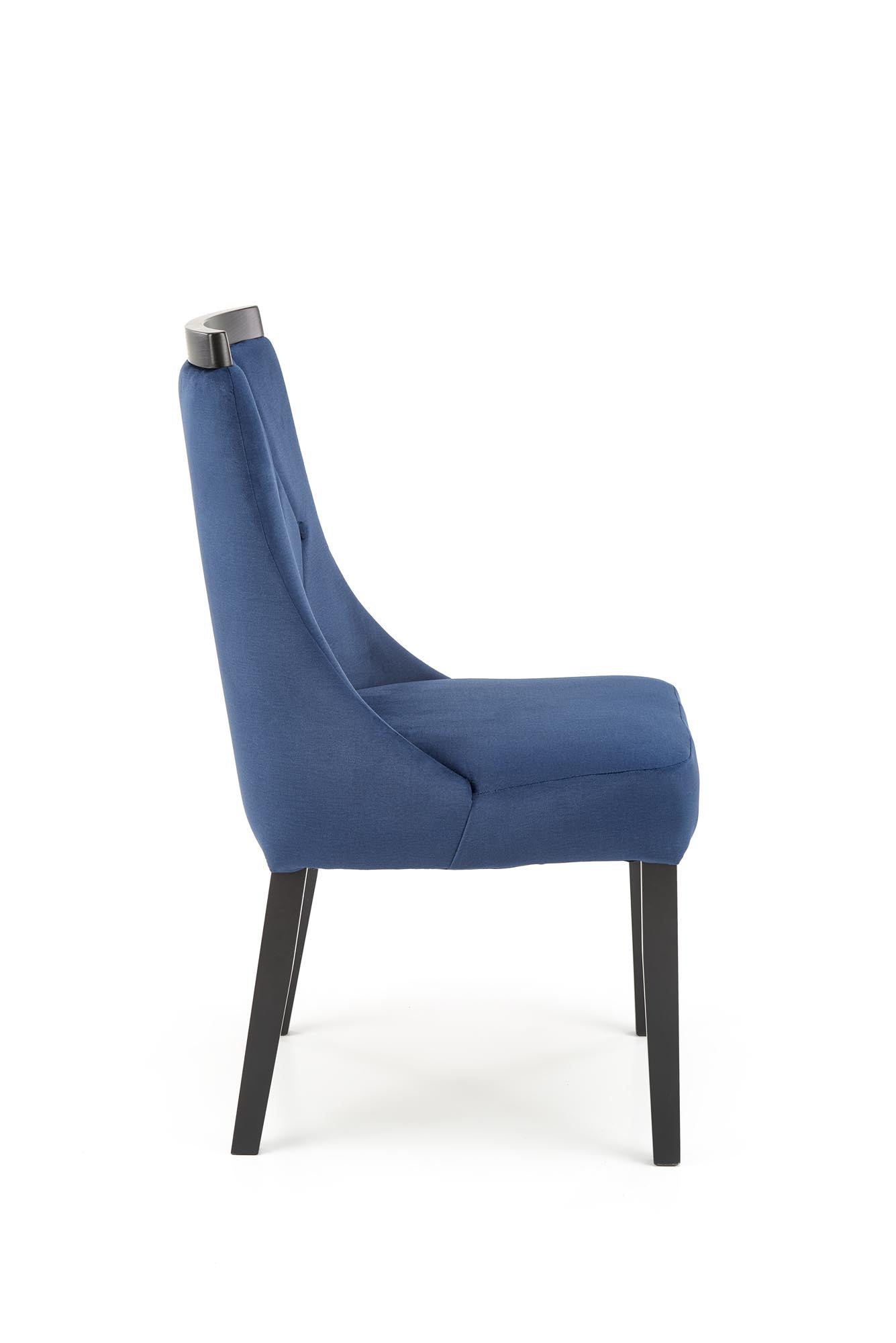 Sedia da pranzo in velluto Royal Blu (2)
