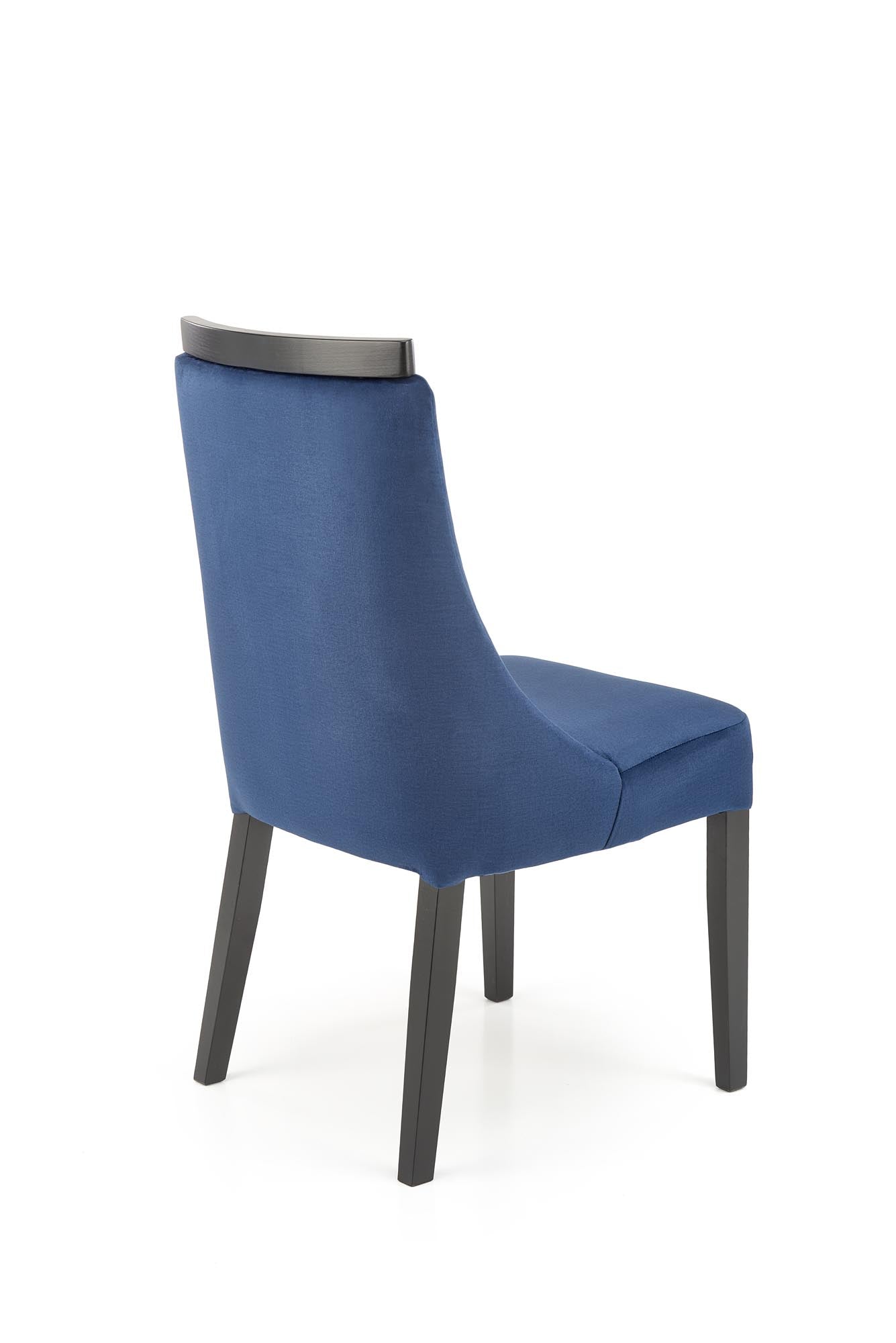 Sedia da pranzo in velluto Royal Blu (4)