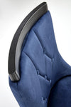 Sedia da pranzo in velluto Royal Blu (5)