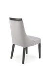 Sedia da pranzo in velluto Royal Grigio (2)